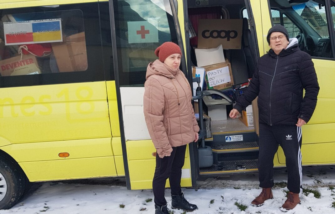 Misja wykonana. Dary dostarczone, uchodźcy przywiezieni