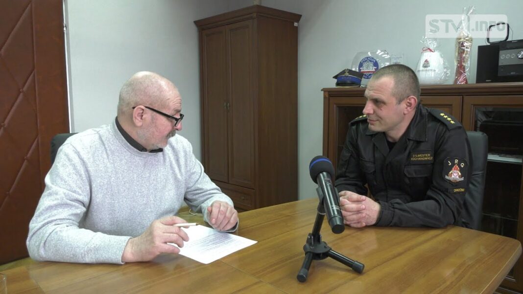 Strażak, który chciał być żołnierzem. Rozmowa ze st. kpt. Sylwestrem Kochanowiczem