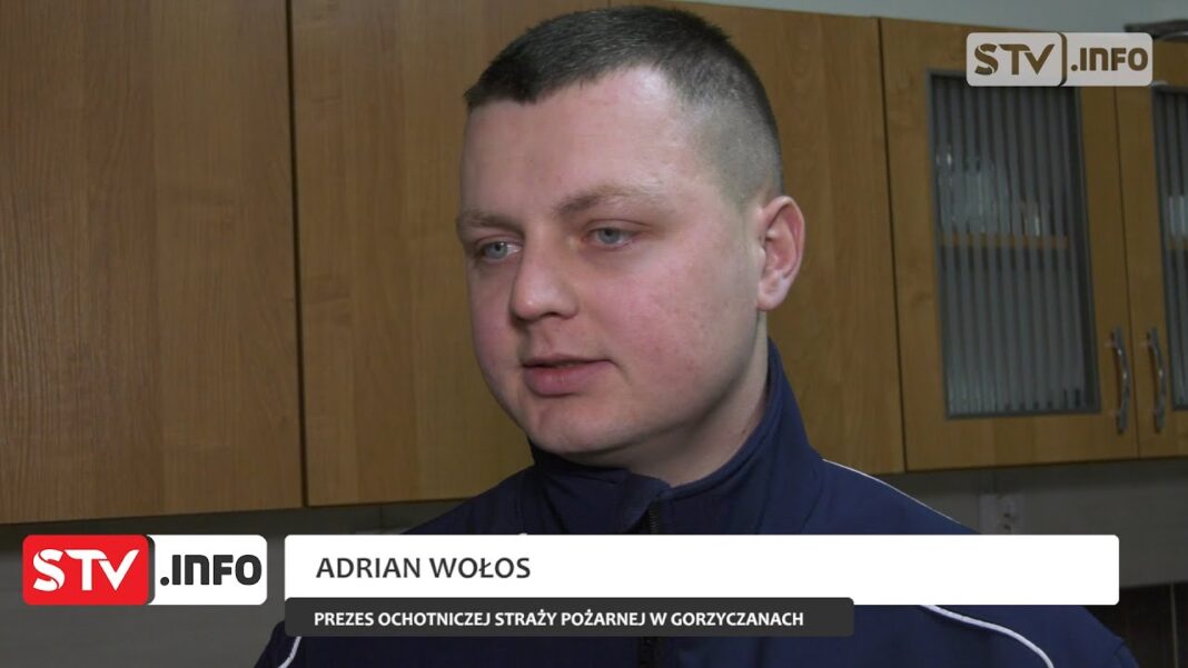 Adrian Wołos: OSP Gorzyczany realizuje projekt, w którym będziemy szkolić z udzielania pierwszej pomocy