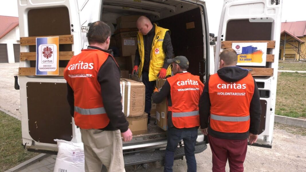 Konwój humanitarny do Zaporoża wyjedzie z sandomierskiej Caritas