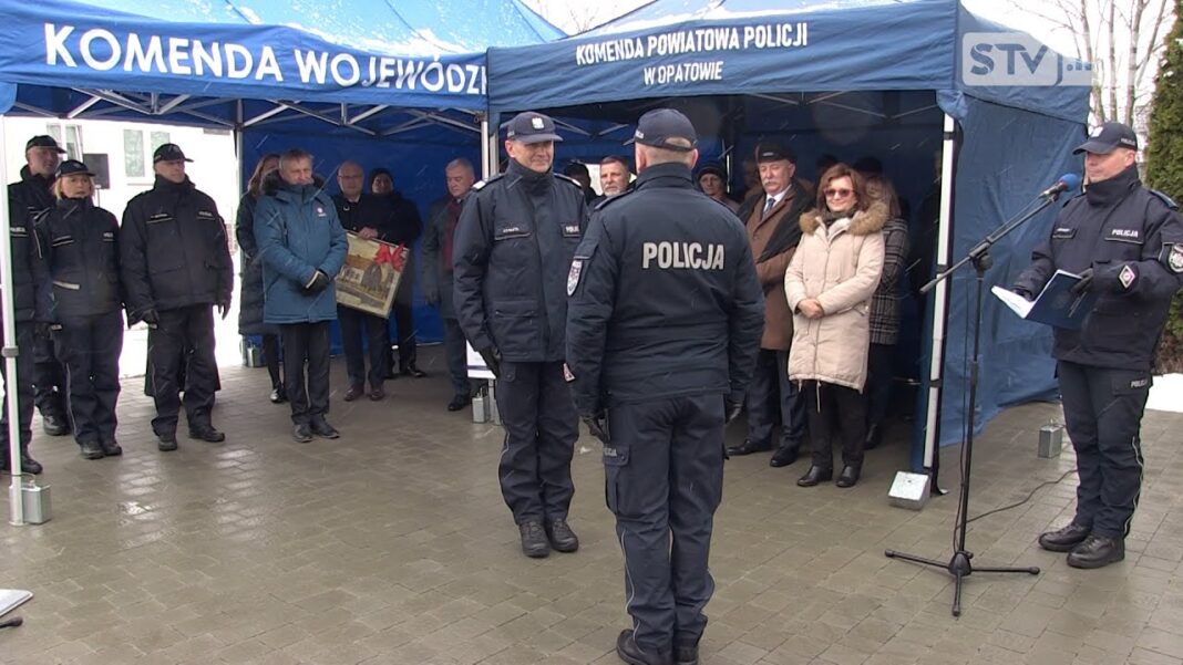 Posterunek Policji w Lipniku. Przed laty zlikwidowany, dziś uroczyście otwarty