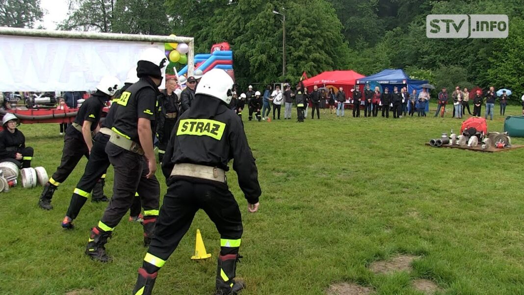 Druhom nie przeszkodziła ulewa. Po 20 latach do Zawichostu wróciły zawody w sporcie pożarniczym