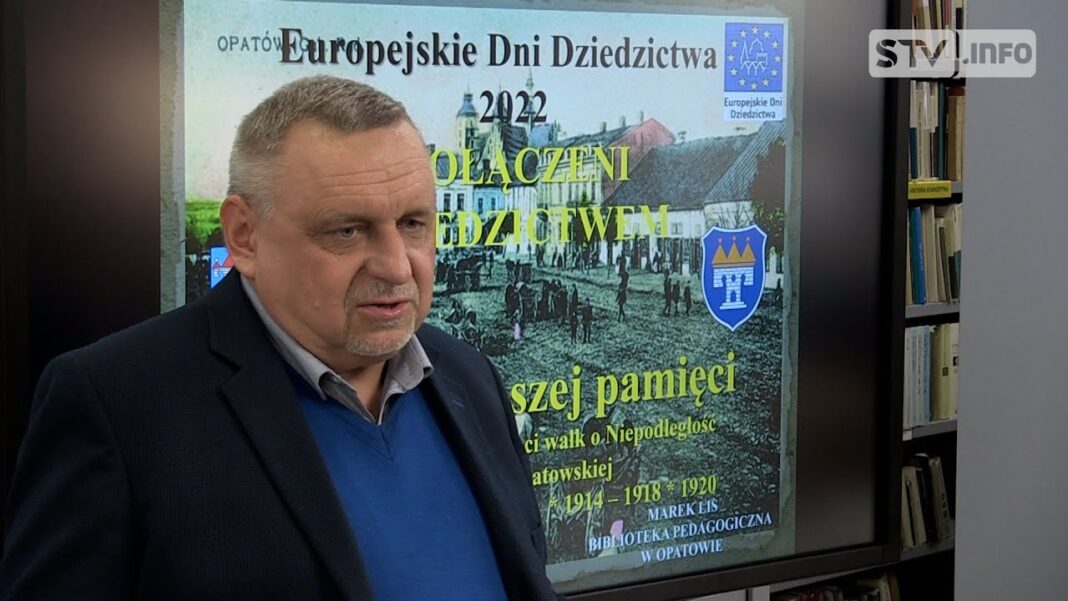 Europejskie Dni Dziedzictwa w opatowskiej bibliotece. Walka o niepodległość w prelekcji Marka Lisa