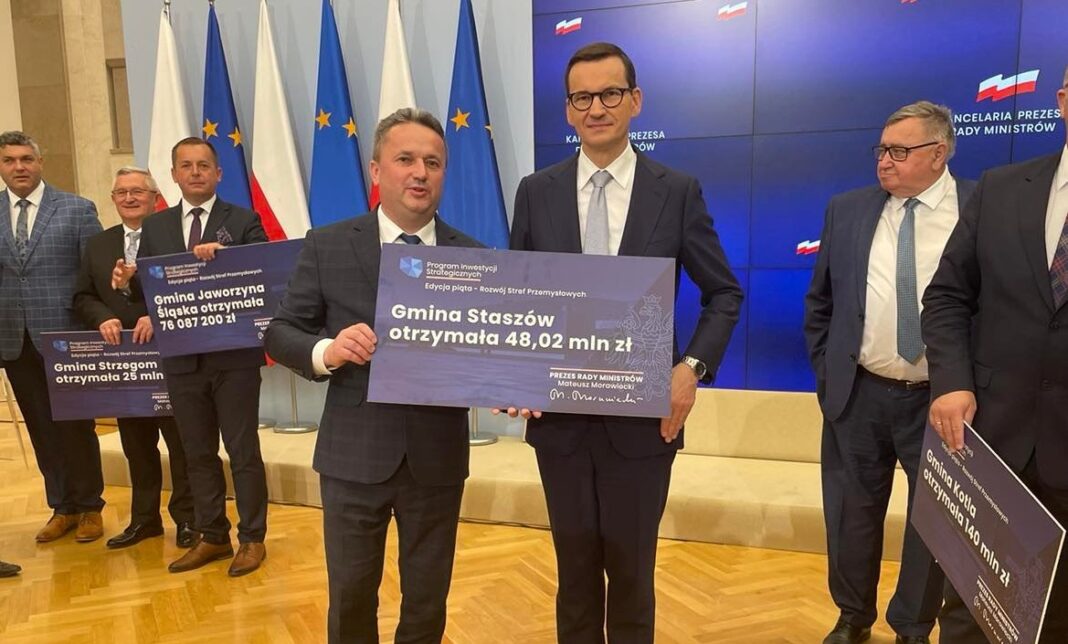 Ponad 48 milionów złotych dla Staszowa na rozwój stref przemysłowych!