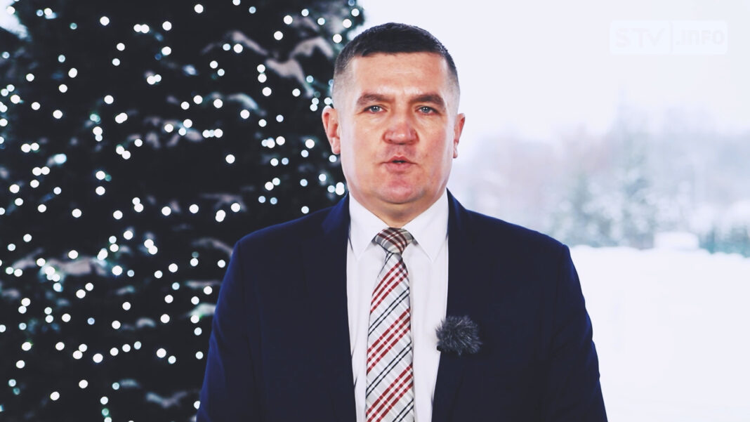 ŻYCZENIA ŚWIĄTECZNE WÓJTA GMINY OBRAZÓW KRZYSZTOFA TWORKA