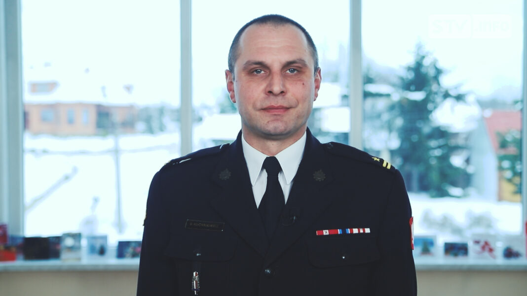 ŻYCZENIA ŚWIĄTECZNE mł. bryg. SYLWESTRA KOCHANOWICZA KOMENDANTA POWIATOWEGO PSP W OPATOWIE