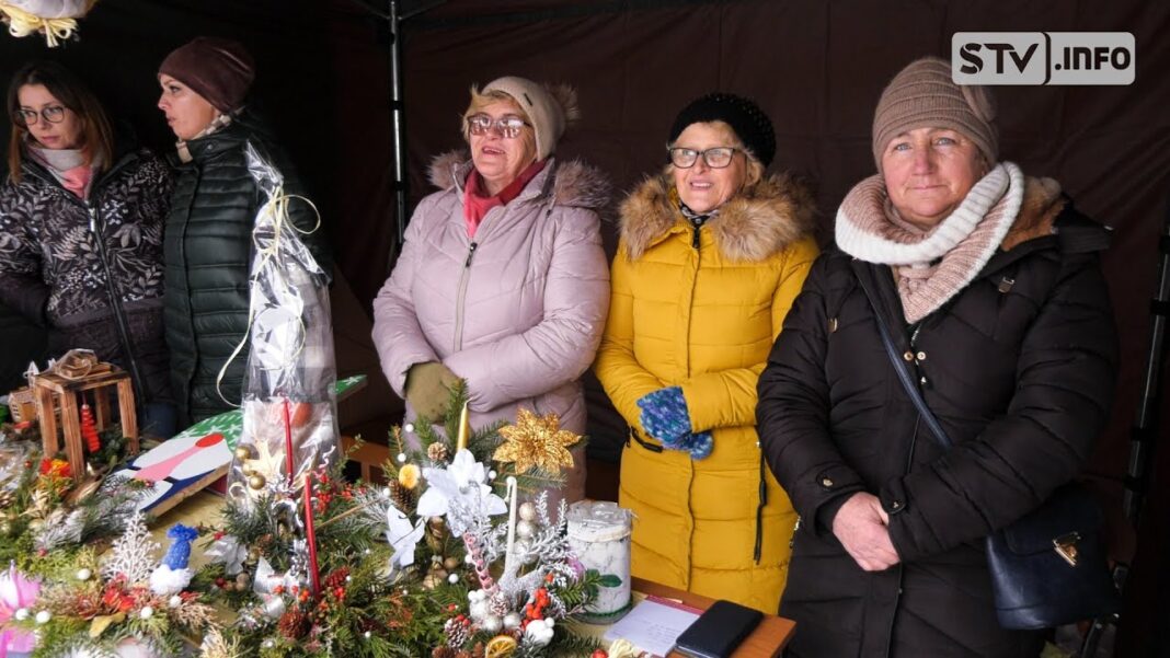 Wilczyce wprowadziły w klimat świąt. Duże zainteresowanie kiermaszem bożonarodzeniowym