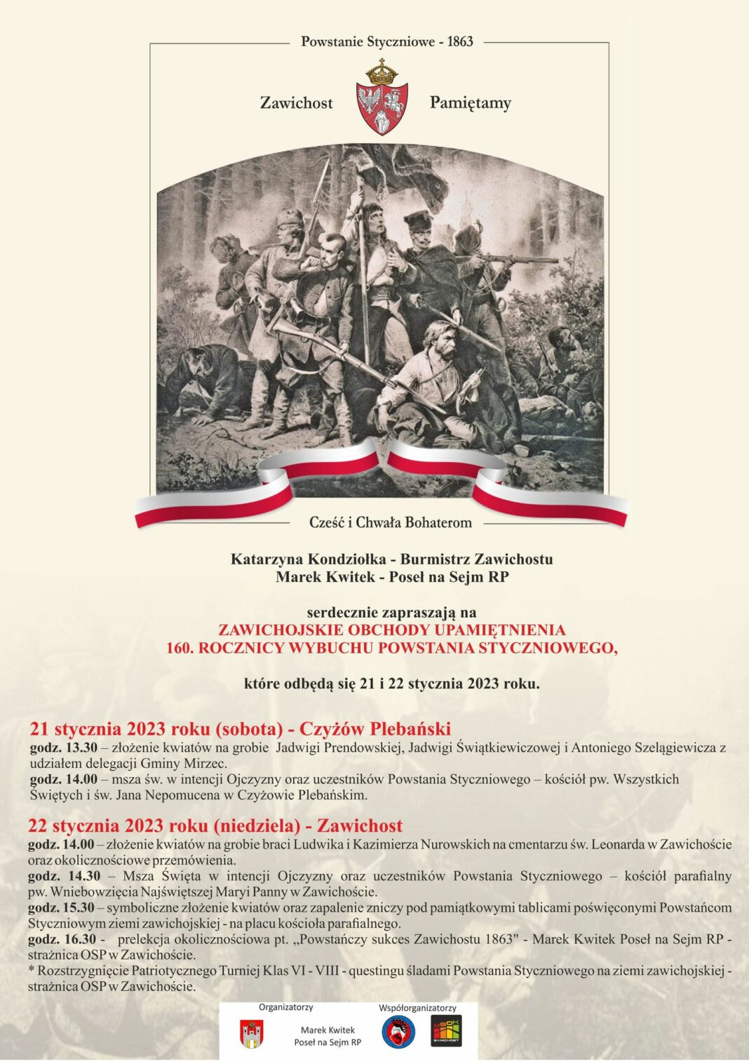 Zawichost odda hołd Powstańcom Styczniowym