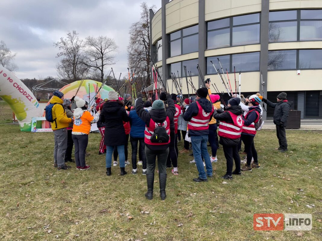 Sandomierz Policzył Się z Cukrzycą po raz trzeci. Maszerowali wspierając WOŚP i diabetyków