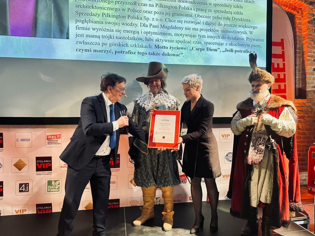 Magdalena Skoczyńska z NSG Group laureatką plebiscytu „Kobieta Branży Stolarki 2023″