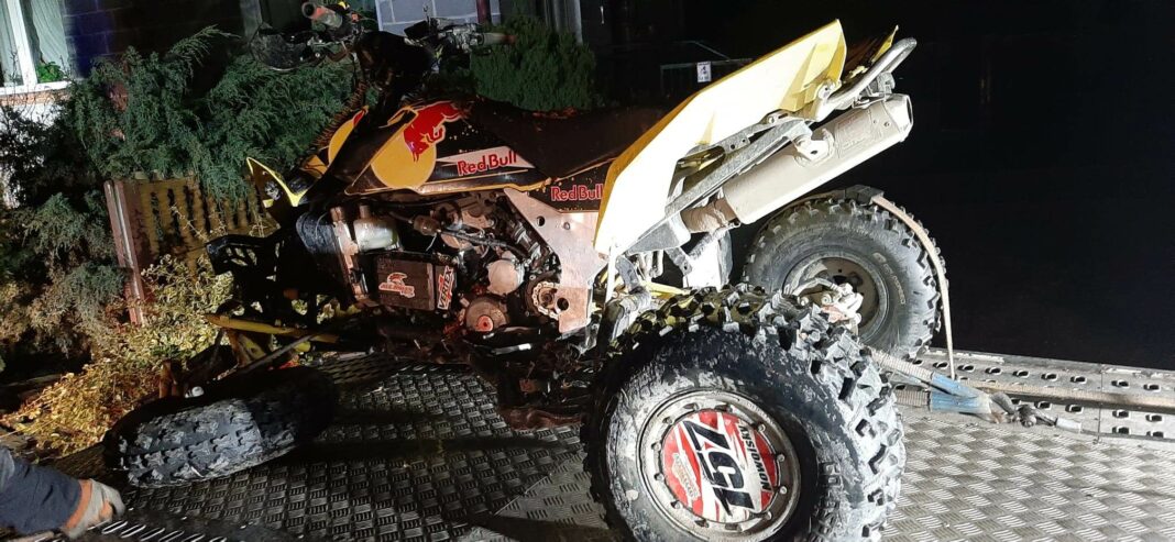 Tragedia w Zbigniewicach. Śmierć kierowcy quada