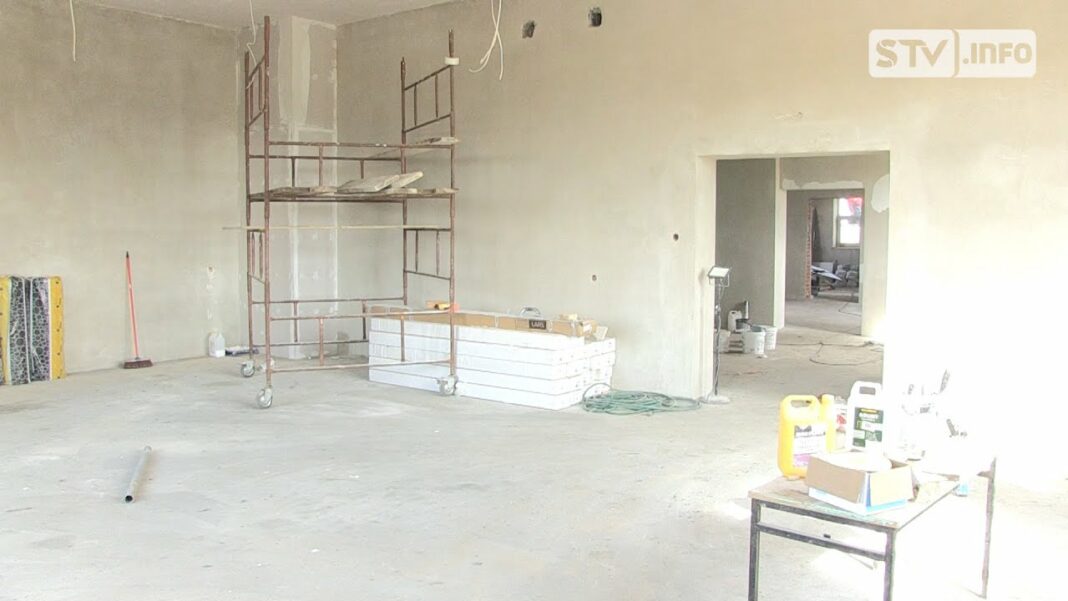 Trwa modernizacja świetlicy w Wyspie. Budynek będzie jak nowy