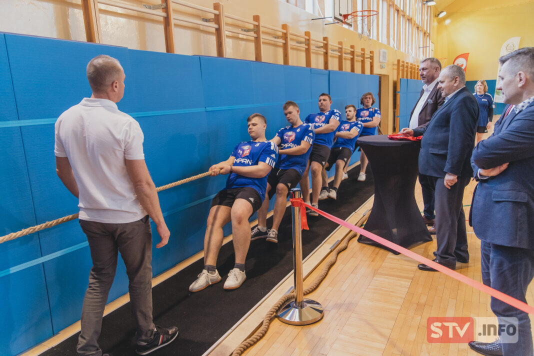 Jedyne w Polsce urządzenie do treningu przeciągania liny jest w Sichowie