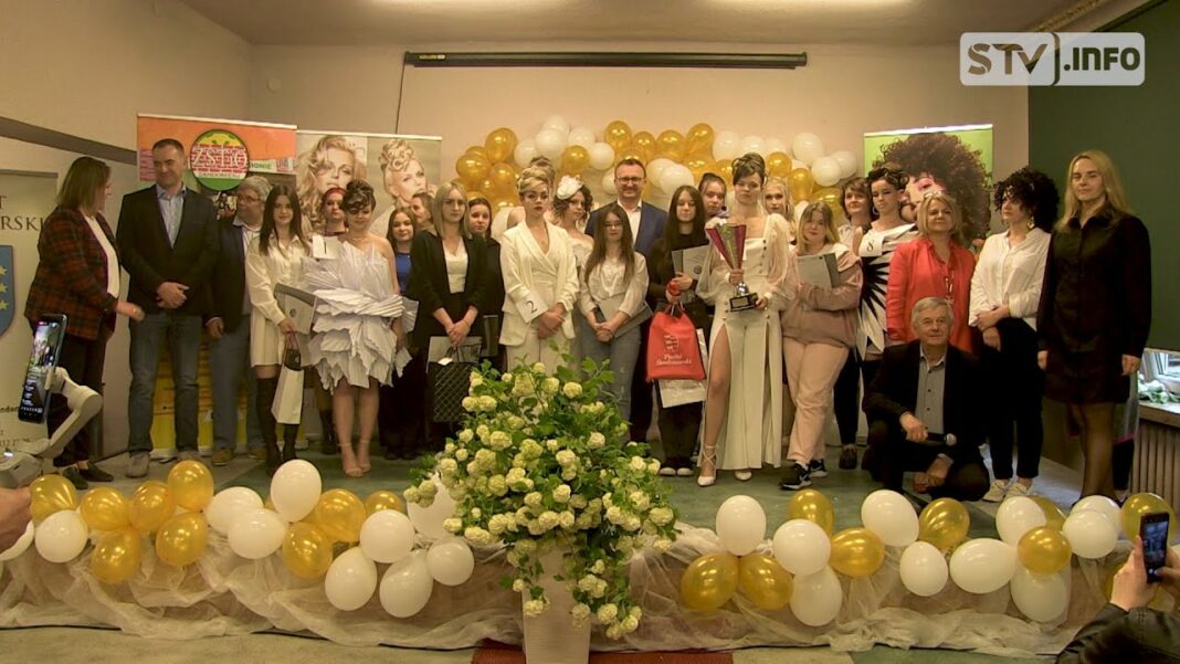 Ciekawe stylizacje przyszłości zaprezentowano w sandomierskiej „budowlance”. Panny młode na wybiegu