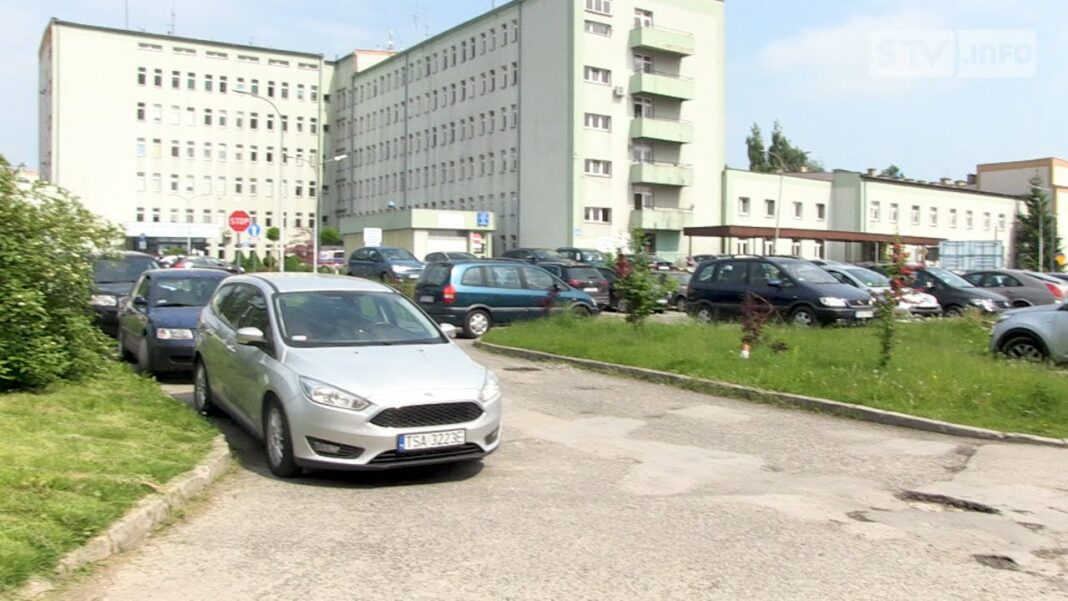 Drogi wewnętrzne przy sandomierskim szpitalu przejdą remont? Wniosek o dofinansowanie trafił do ministerstwa