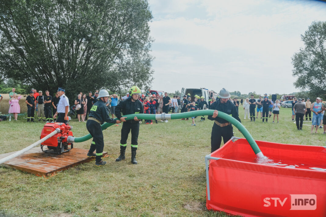 Druhowie rywalizowali w Linowie. Zawody sportowo-pożarnicze wróciły na dobre