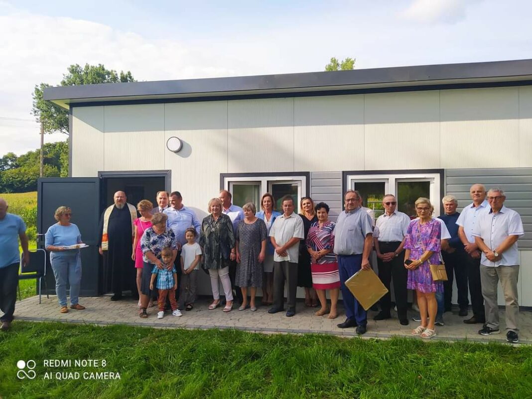 Mieszkańcy Łukawki w gminie Wojciechowice mają nową świetlicę