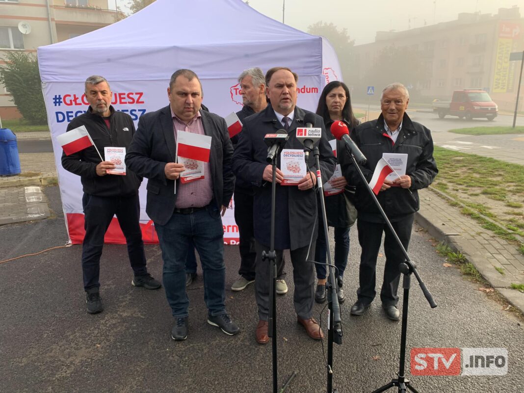 Tour de Referdum. Zachęcali do udziału w niedzielnym głosowaniu