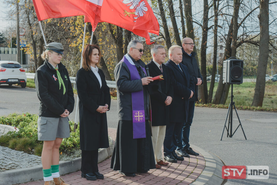 Mazurek Dąbrowskiego wybrzmiał w prawobrzeżnym Sandomierzu