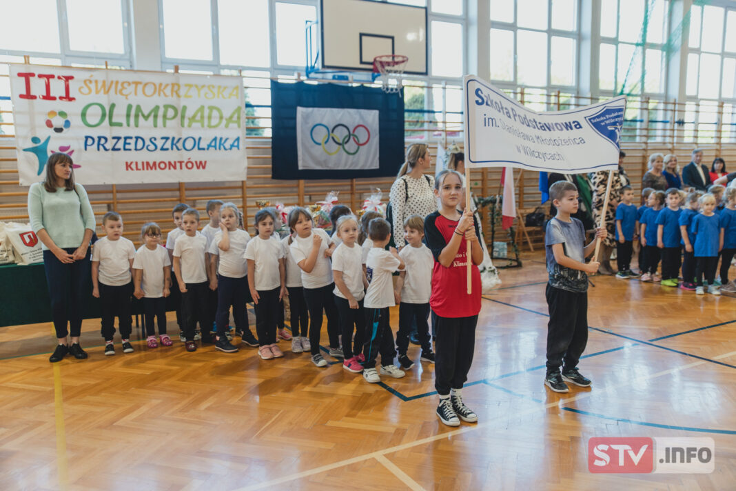 Przedszkolaki rywalizowały w Klimontowie. Finał powiatowy III Świętokrzyskiej Olimpiady Przedszkolaka