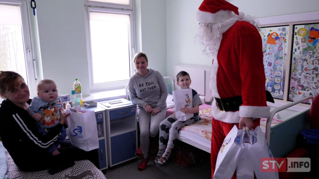 Mikołaj w sandomierskim szpitalu. Oczekiwana i radosna wizyta