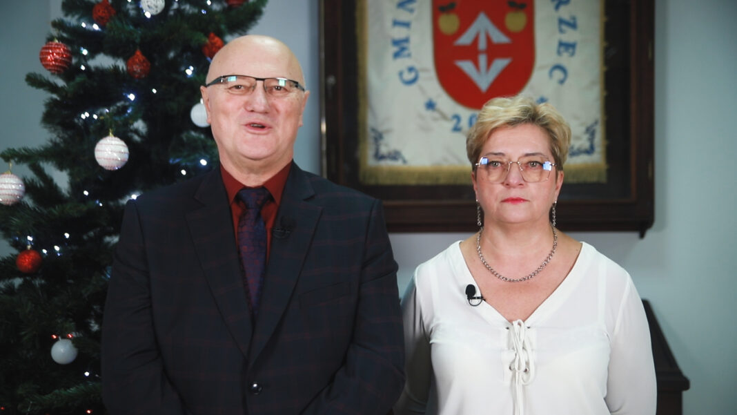 Świąteczne życzenia od Wójta Gminy Samborzec Witolda Surowca i Zastępcy Wójta Ewy Drzazgi