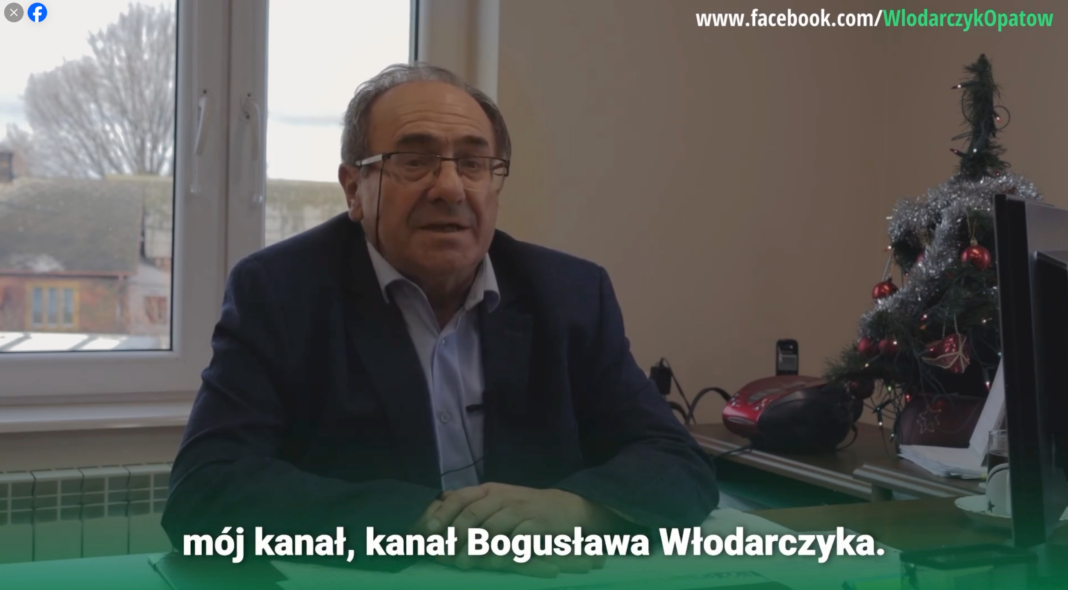 Były starosta opatowski przenosi się do internetu. Czy chce w sieci budować wyborczy elektorat?