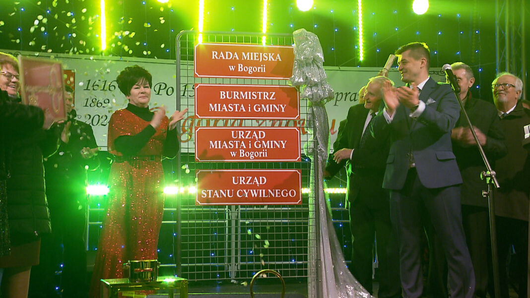 Bogoria jest miastem. Długo na to czekała