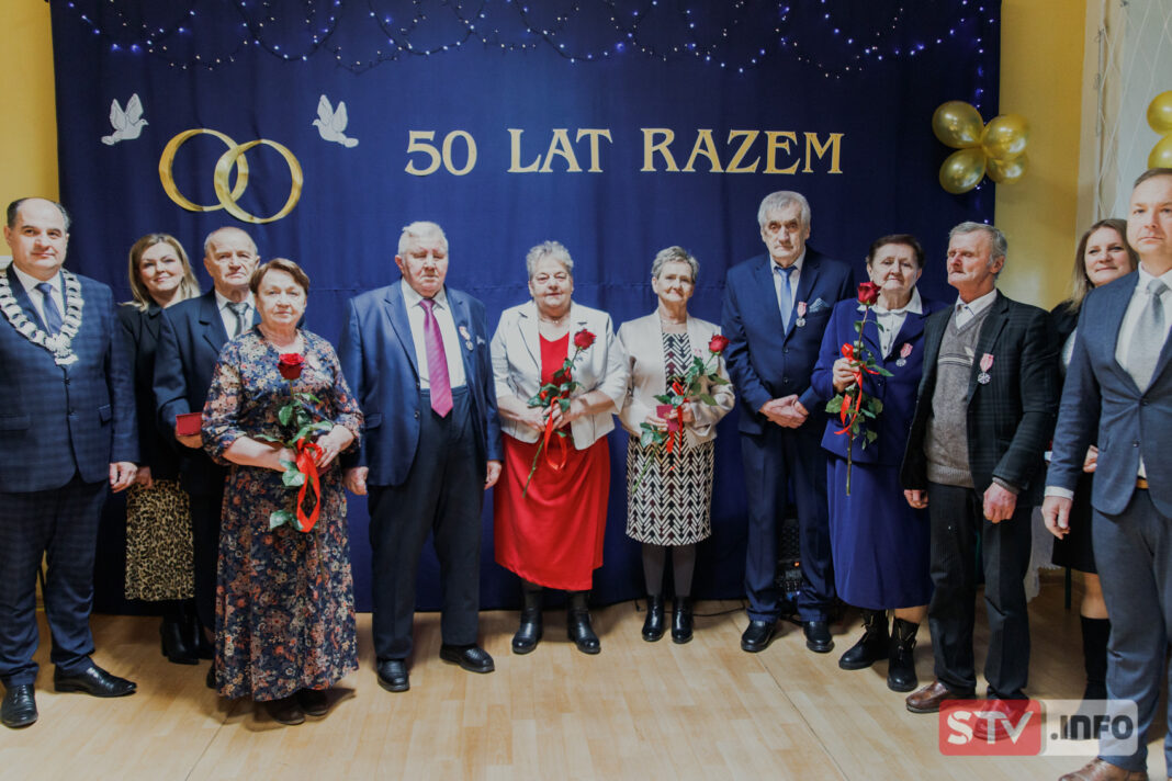 Piękne „złote gody” w Gierczycach. Przeżyli z sobą tyle lat …