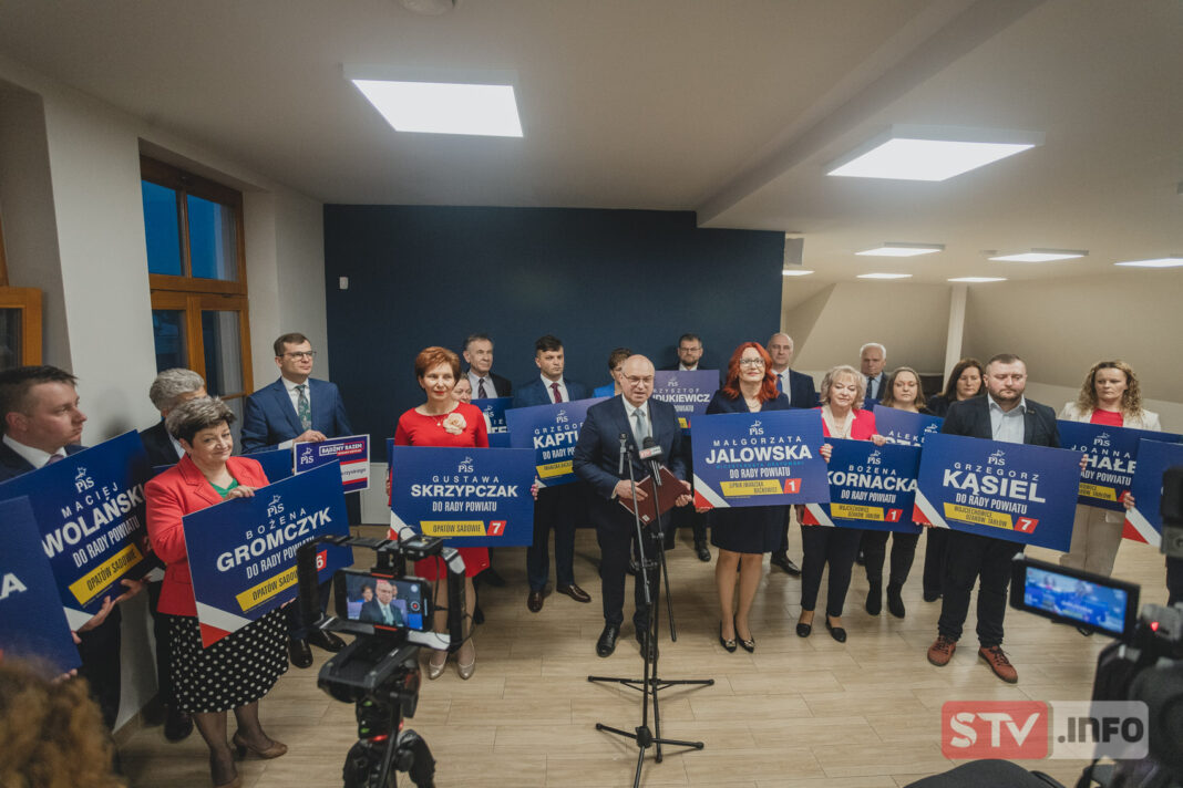 Oficjalna inauguracja kampanii PiS w powiecie opatowskim. Przedstawieni kandydaci i manifest programowy