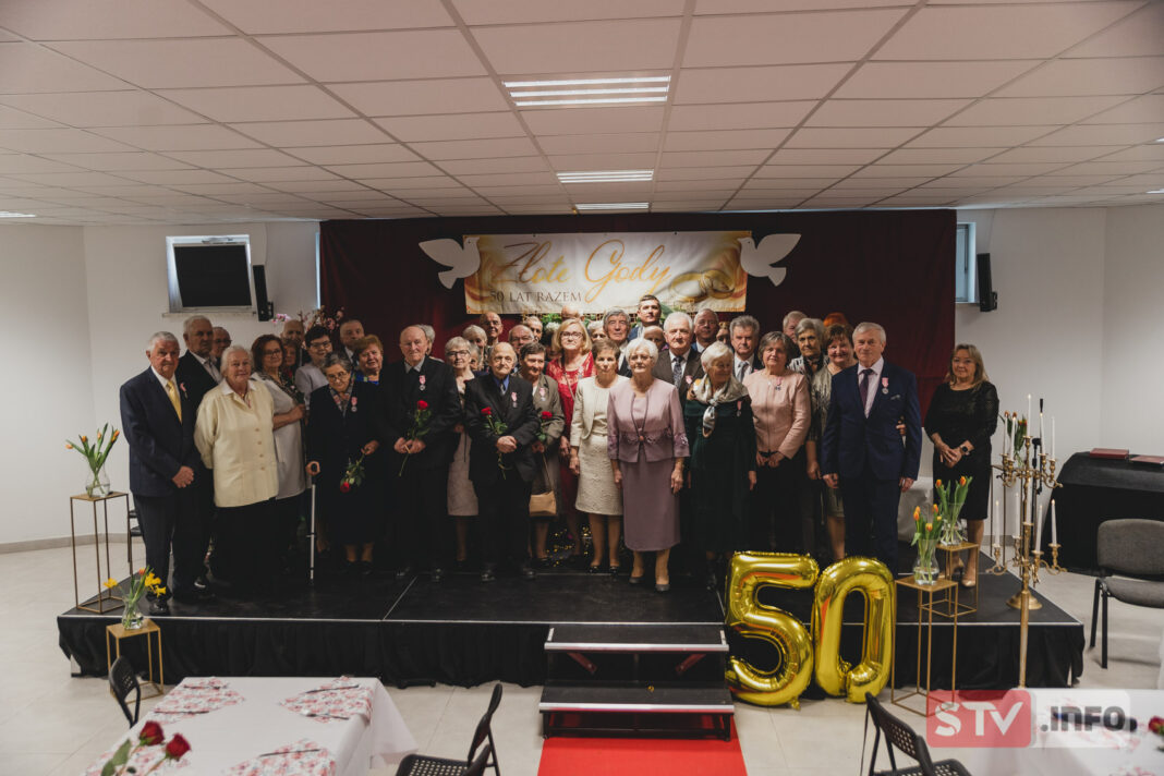 Złote gody w Obrazowie. Piękna ceremonia w Samorządowym Centrum Kultury