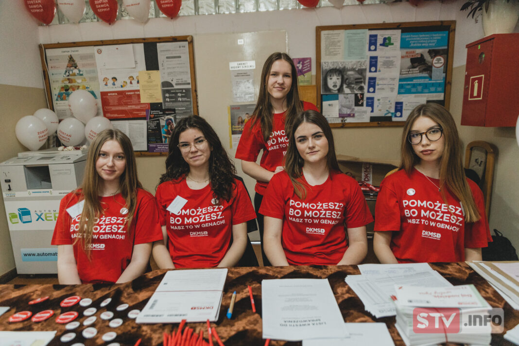 Dzień Dawcy Szpiku Kostnego w sandomierskim I LO. Cancer Academy w akcji