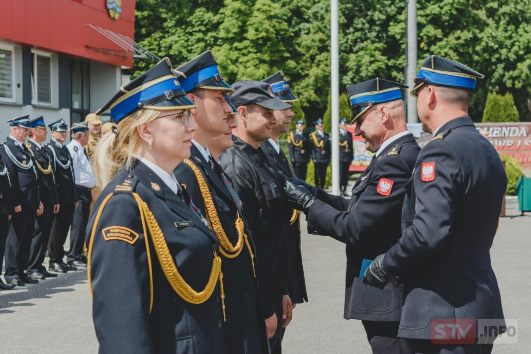 Święto sandomierskich strażaków. Wręczono odznaczenia i awanse