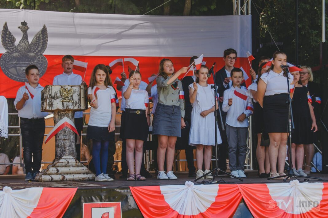 Konary pamiętały. Patriotyczna uroczystość na skwerze przy Pomniku Legionistów