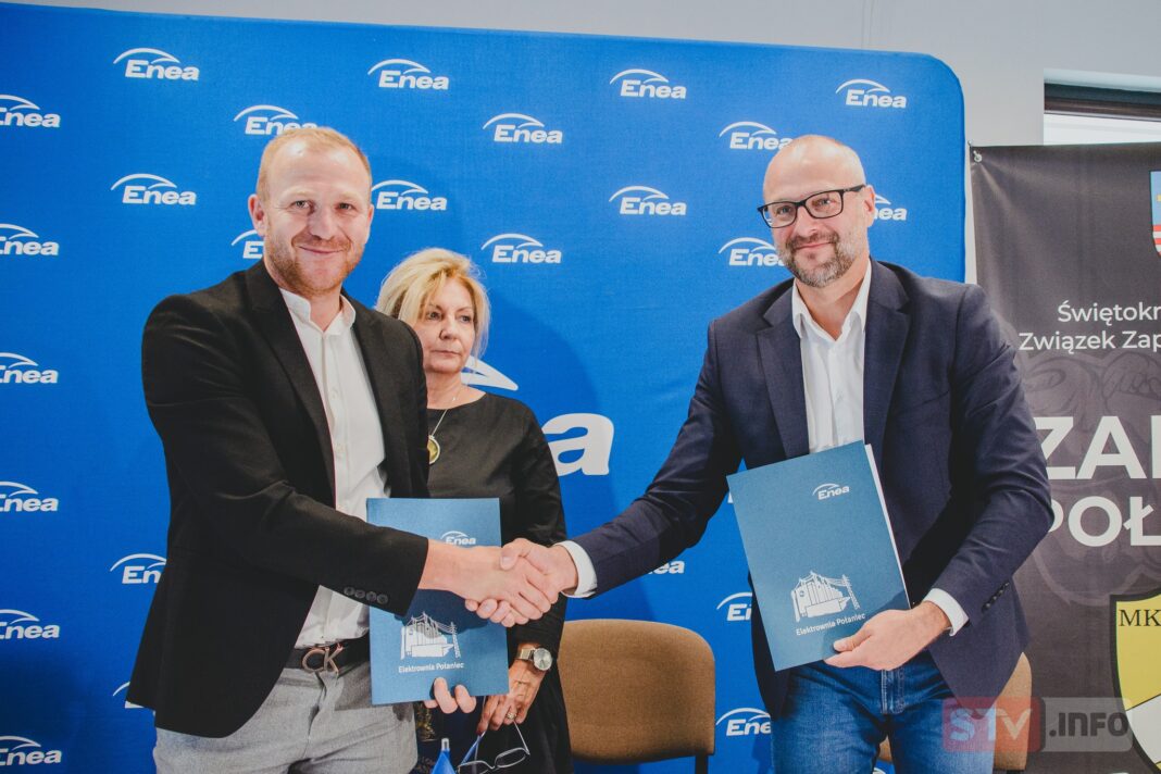 Enea wesprze Czarnych Połaniec. Kasa na futbol, siatkówkę, tenis i zapasy