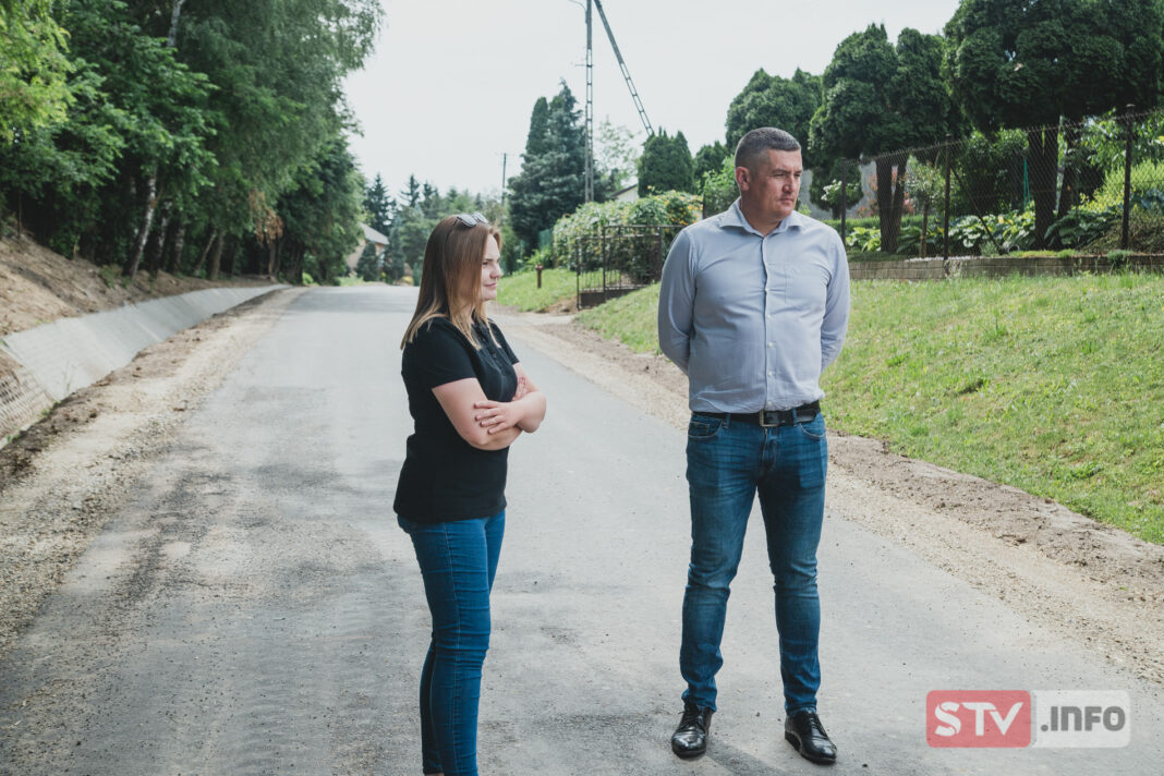 Odbiór techniczny drogi w Rożkach. To była największa inwestycja