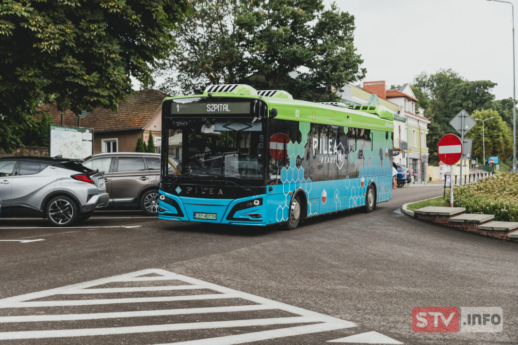 Sandomierz testuje kolejny autobus elektryczny. To PILEA polskiej produkcji