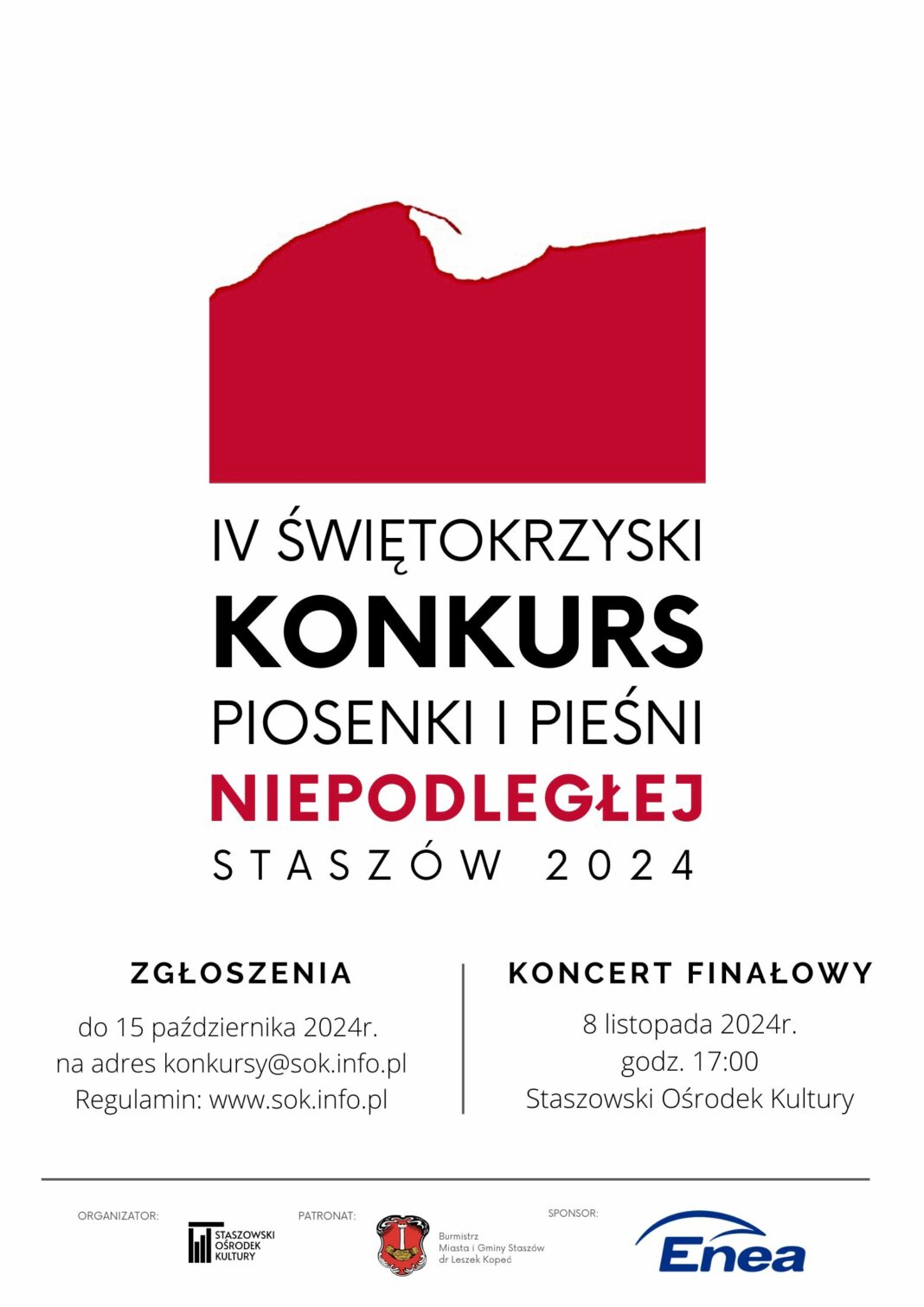 Zaśpiewajmy razem dla NIEPODLEGŁEJ! Zgłoś się do konkursu w Staszowie