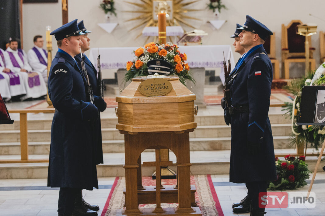 „Śpij Kolego…” Dziś pożegnaliśmy inspektora Ryszarda Komańskiego