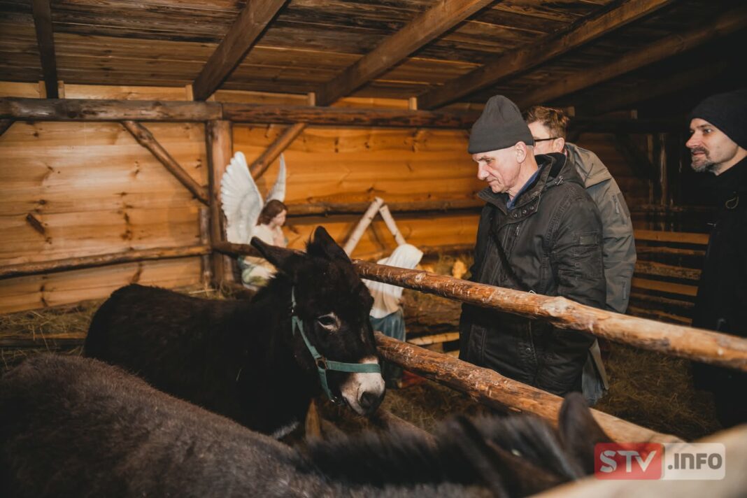 Żywa szopka w Sandomierzu wprowadza w klimat Świąt Bożego Narodzenia
