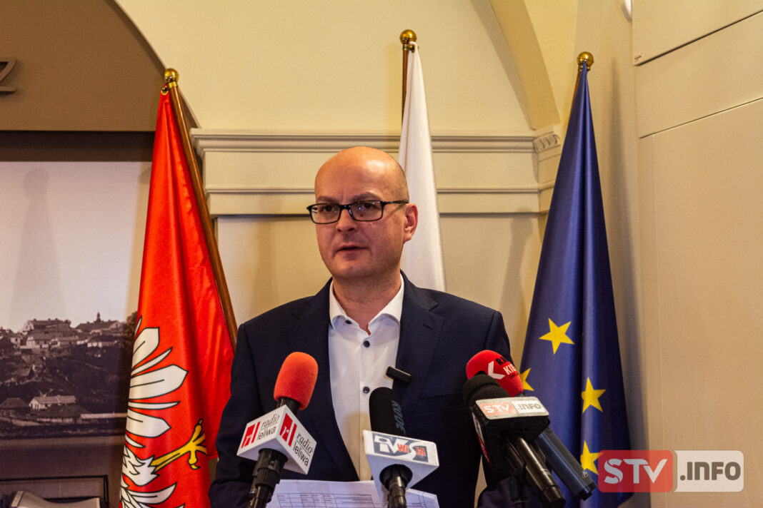 Konferencja burmistrza Sandomierza. Planowane inwestycje z wykorzystaniem środków szwajcarskich