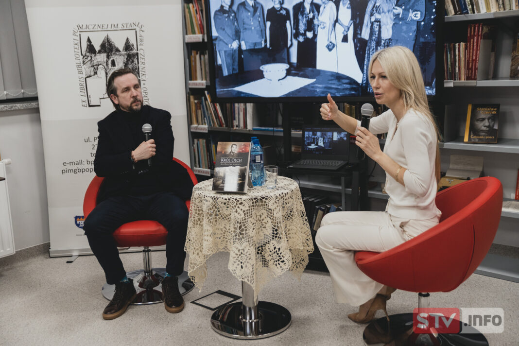 Magdalena Ogórek gościła w Opatowie. Autorskie spotkanie w bibliotece