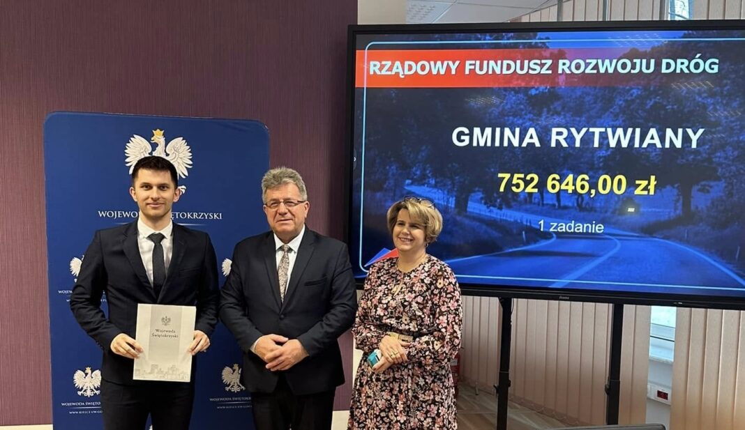 Będzie remont drogi w Strzegomku. Gmina Rytwiany otrzymała rządowe wsparcie