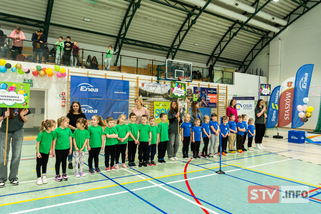 II Igrzyska Przedszkolaka w Staszowie. Sportowych emocji nie zabrakło