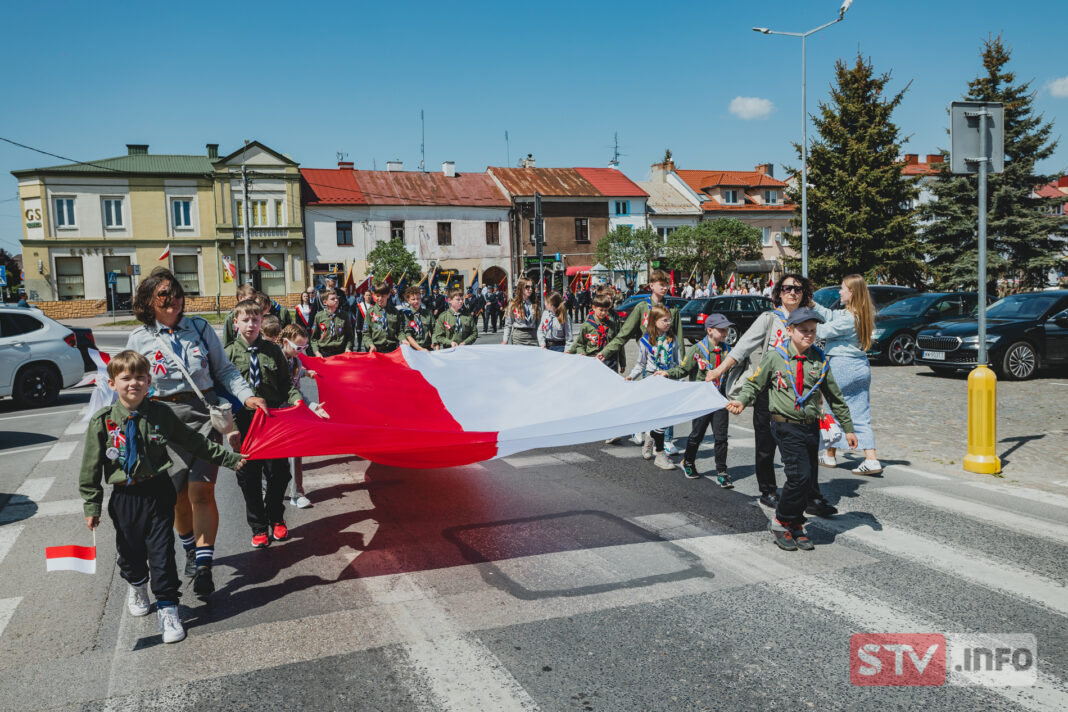 Staszowianie świętowali 234. rocznicę uchwalenia Konstytucji 3 Maja
