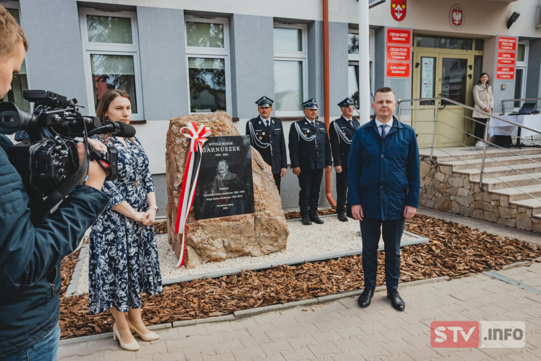Witold Garnuszek, były wójt Samborca upamiętniony. Piękna uroczystość