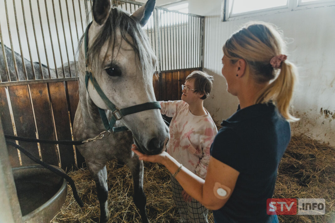 Caritas realizuje projekt „Od samodzielności do niezależności”. Wyjątkowe zajęcia w stajni