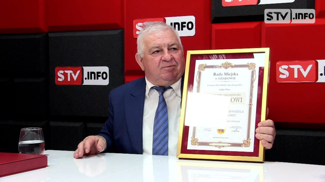 #infoTEMAT. Marcin Majcher: Tytuł Honorowego Obywatela Ożarowa jest dla mnie olbrzymim wyróżnieniem