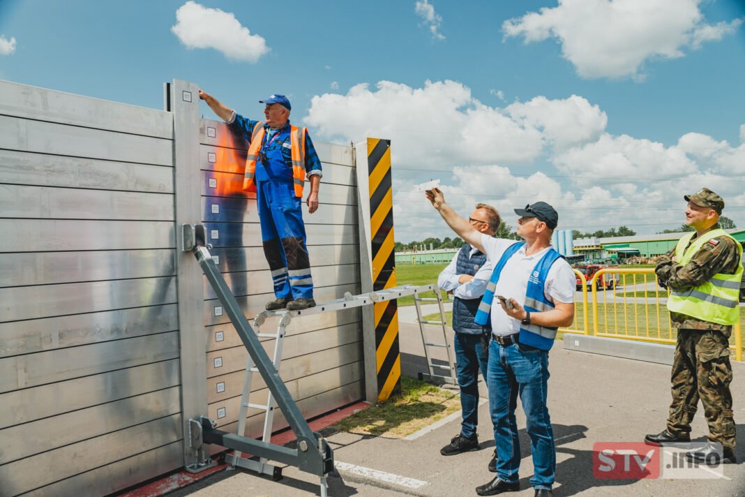 W Sandomierzu ćwiczyli na wypadek powodzi