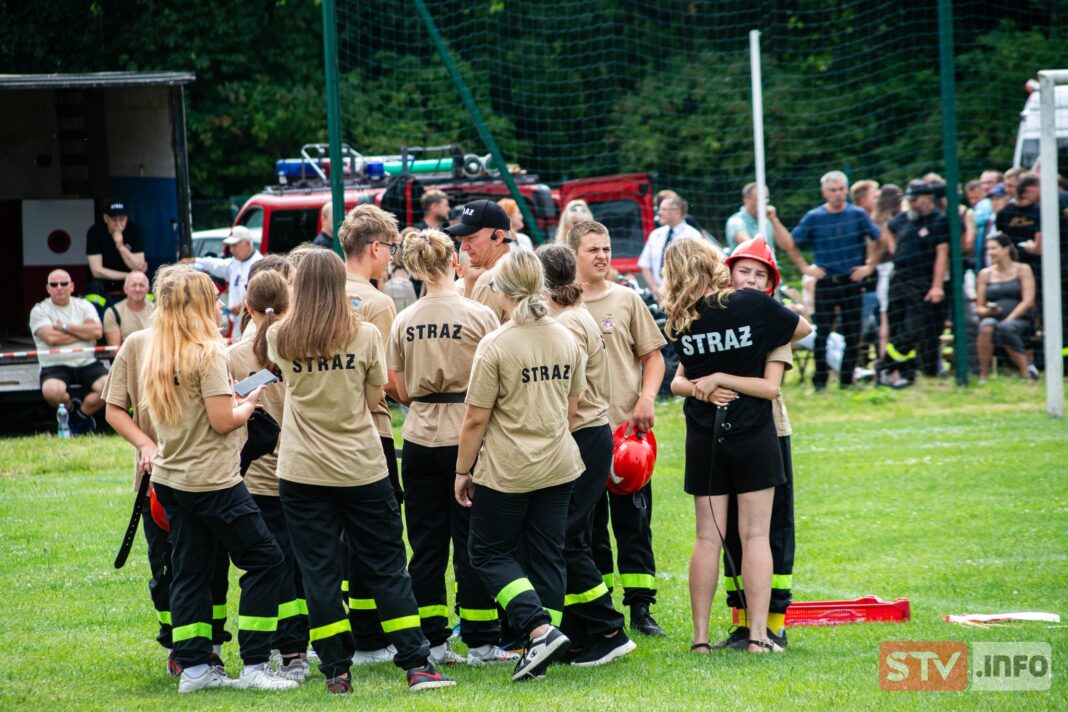 Druhowie ochotnicy rywalizowali Wojciechowicach. Ależ tam były emocje